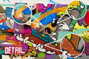 40款时尚街头涂鸦风格的procreate笔刷集合【0223】-procreatechahua