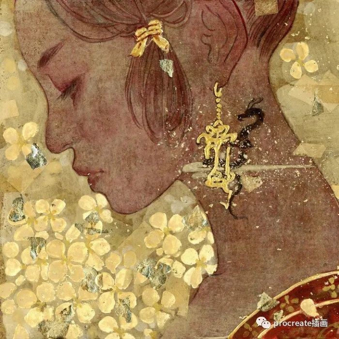 图片[1]-古风岩彩绘画教程【0277】-procreatechahua