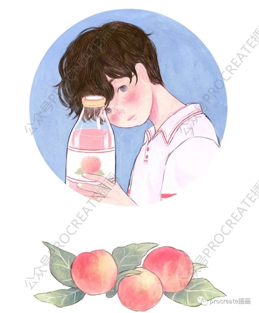图片[1]-清新彩铅童真插画图片素材200+张+超逼真彩铅质感procreate笔刷+5张纹理纸【0284】-procreatechahua
