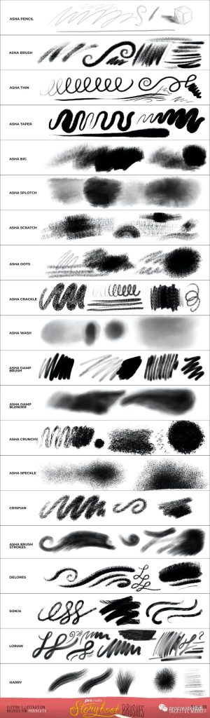 图片[8]-20+款儿童插画故事书专业procreate笔刷【0170】-procreatechahua