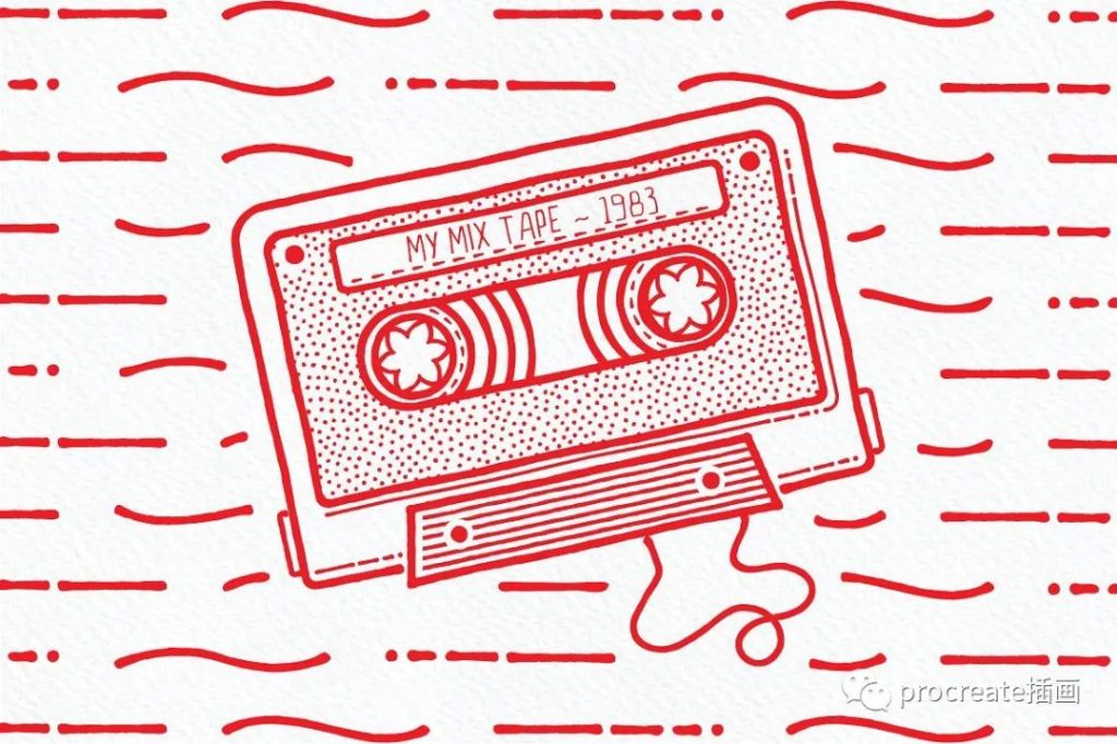 图片[4]-素描线条纹理AI笔刷【0172】-procreatechahua