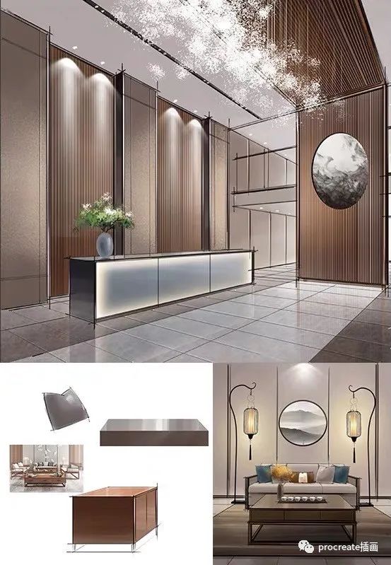 图片[3]-ipad pro室内设计数字手绘教程【0174】-procreatechahua