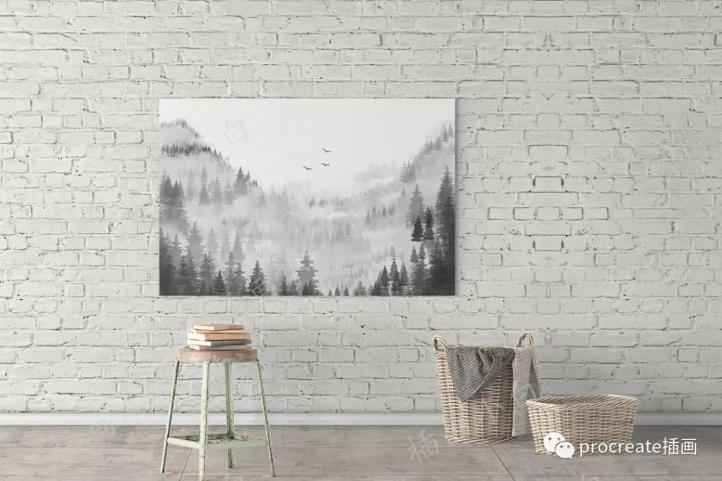 图片[4]-34款森林植物叶子元素ps笔刷【0182】-procreatechahua