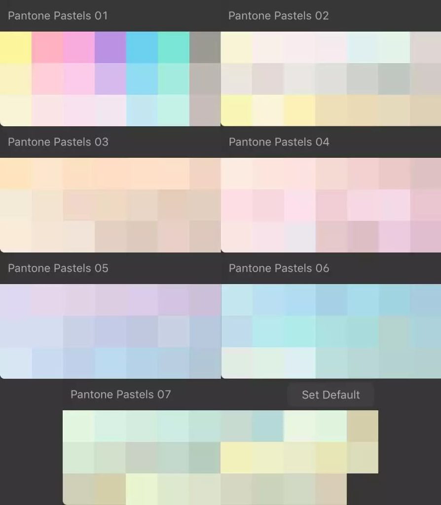 图片[4]-7套147色Procreate色卡【0020】-procreatechahua