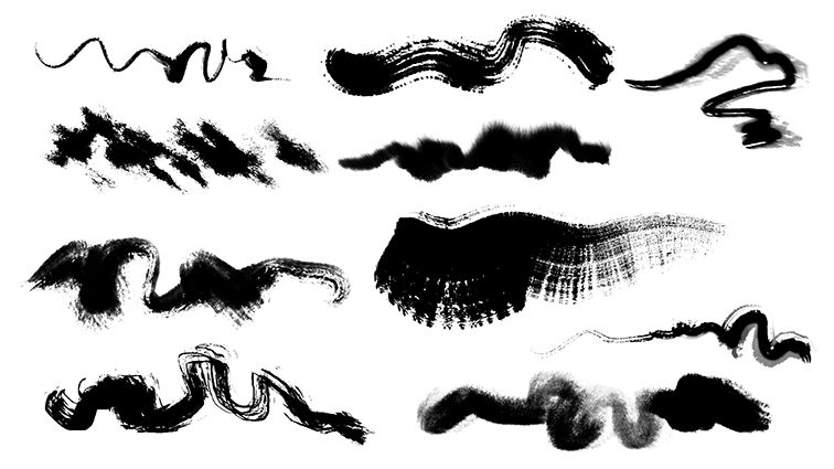 图片[9]-灵hua风水墨ps笔刷【0186】-procreatechahua