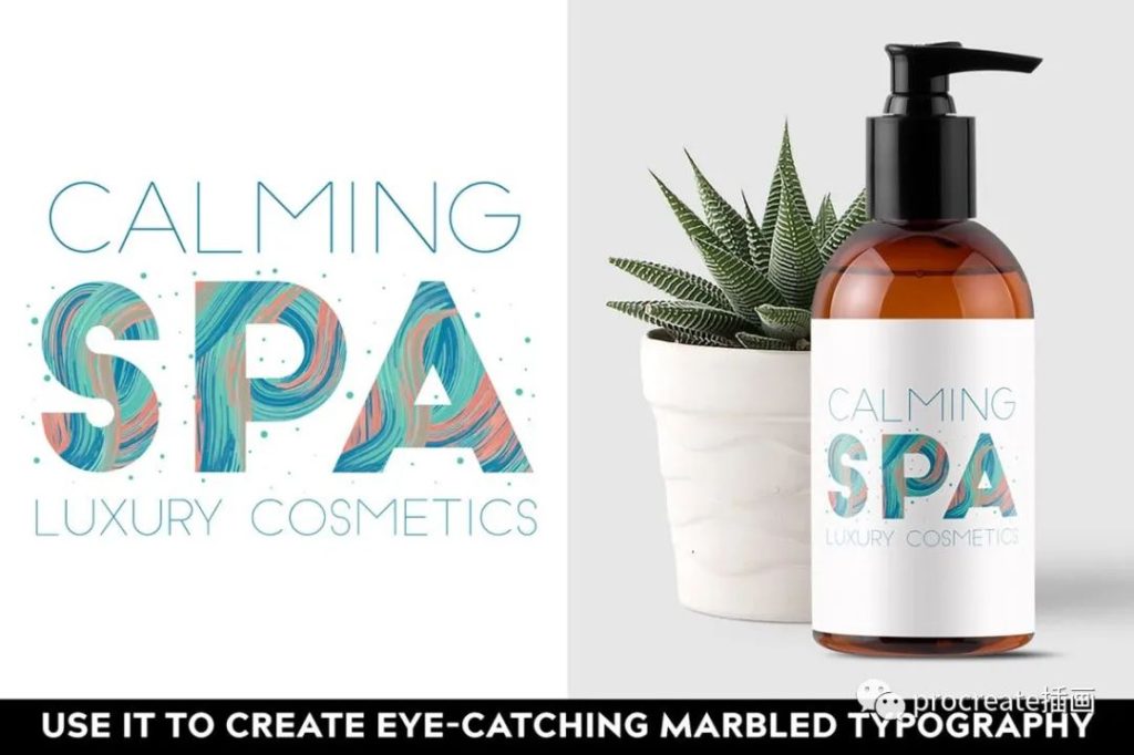 图片[4]-时尚高端专业的高品质手绘水彩油画质感笔刷大集合【0192】-procreatechahua