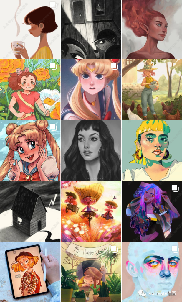 图片[8]-MaxPack大神最新75款procreate水彩笔刷【0254】-procreatechahua