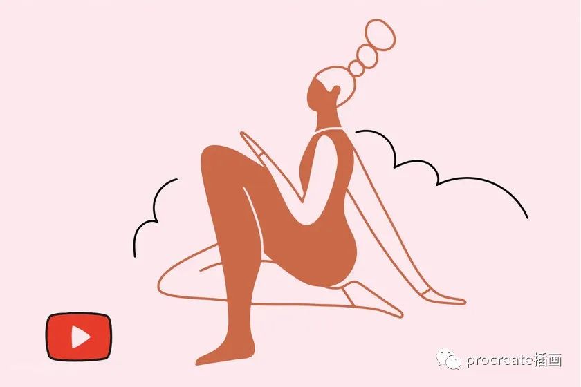 图片[4]-10款柔和线条的女性形象印章Procreate笔刷【0204】-procreatechahua