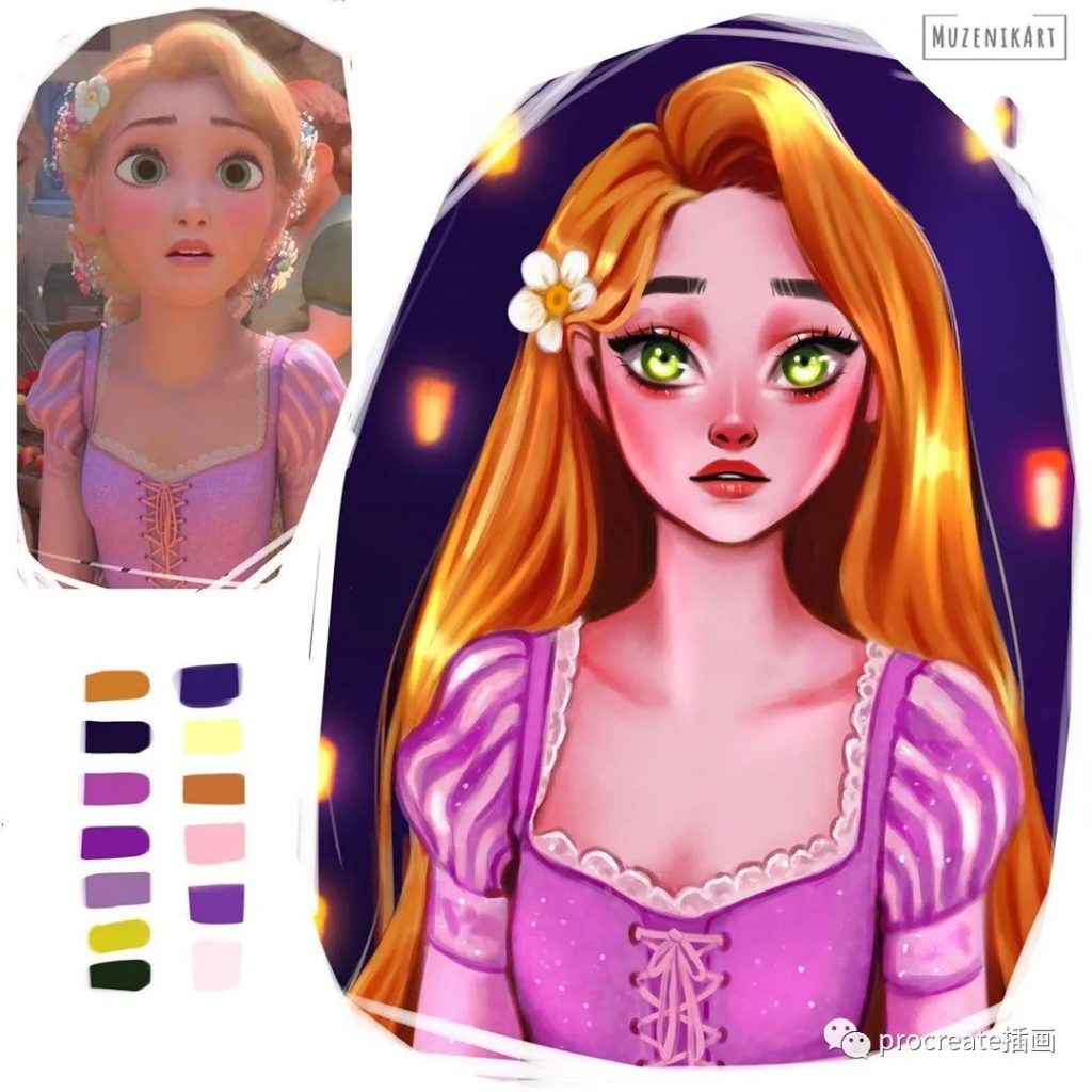 图片[7]-欧美风人像厚涂ipad教程+笔刷+作品集【0211】-procreatechahua