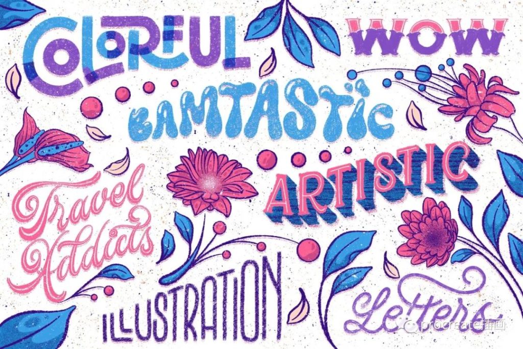 图片[5]-一套Procreate艺术笔刷套装【0228】-procreatechahua