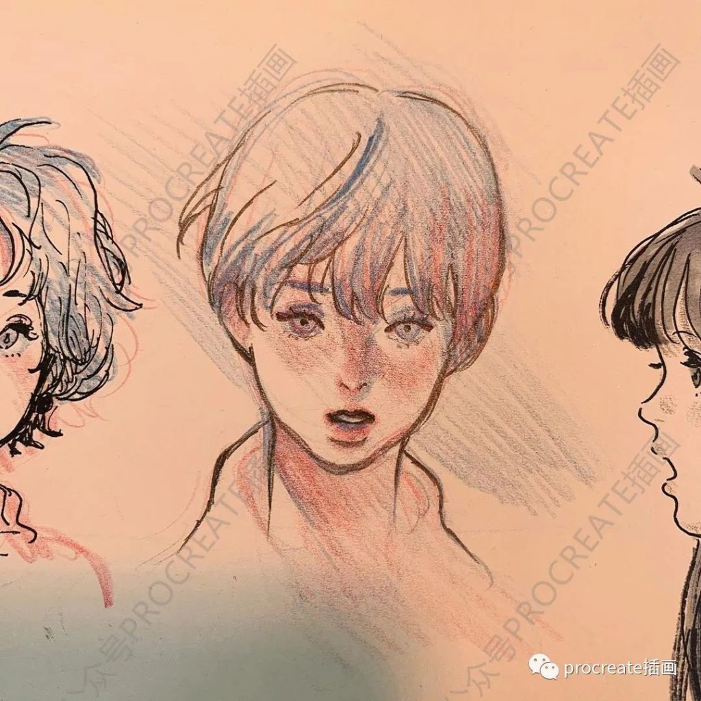 图片[4]-水彩绘画视频+水彩作品集+肌理procreate笔刷套装【0273】-procreatechahua