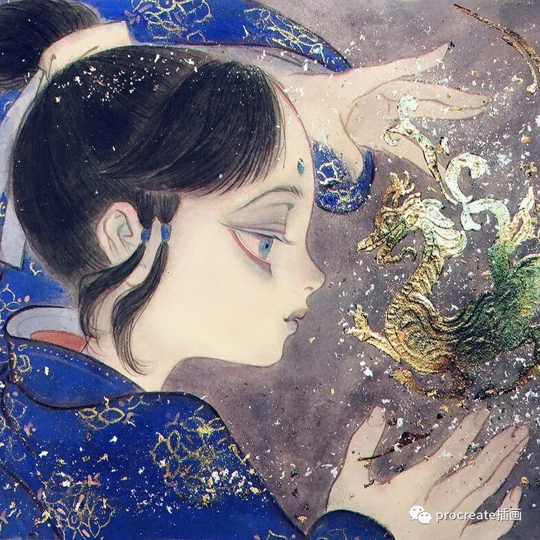 图片[4]-古风岩彩绘画教程【0277】-procreatechahua