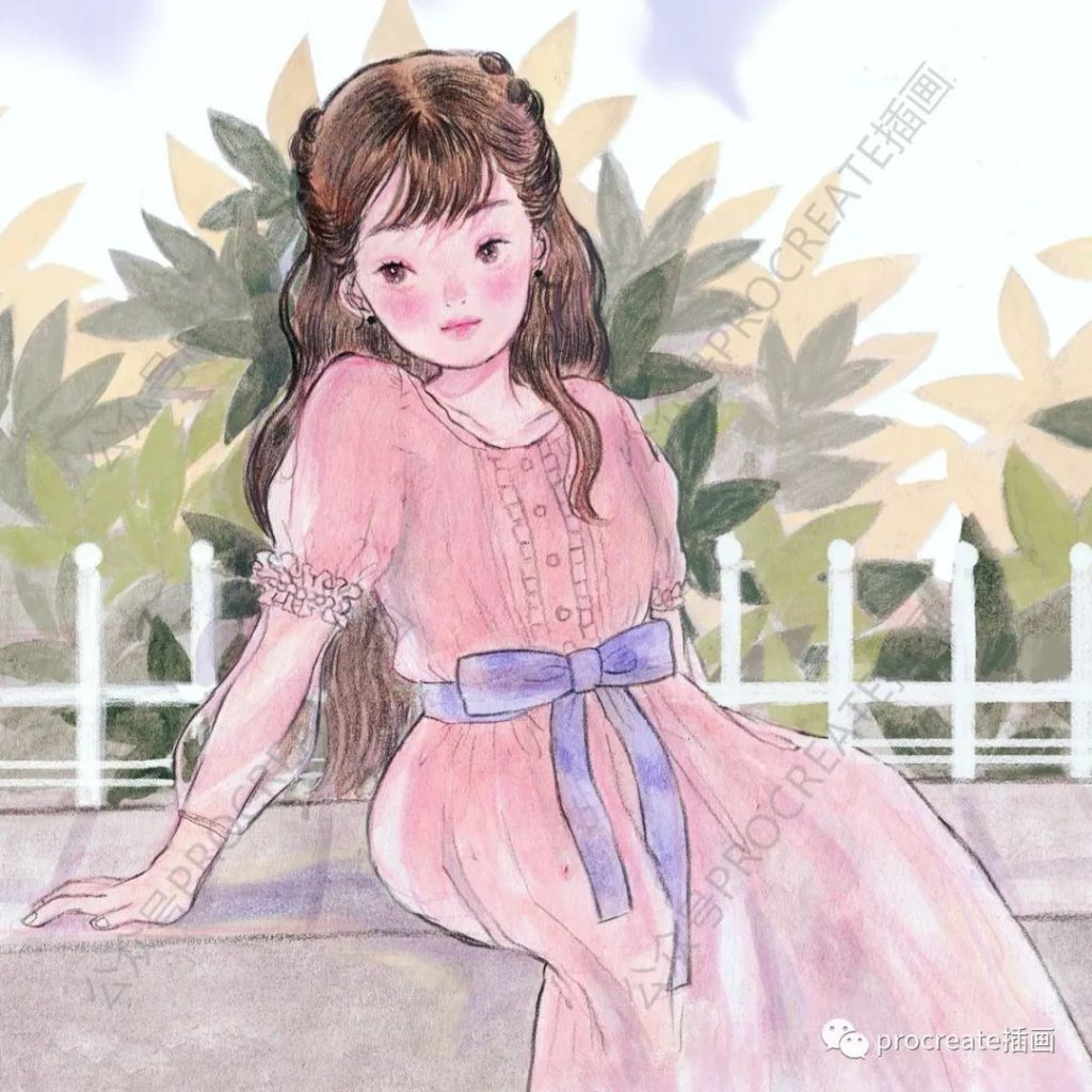 图片[4]-清新彩铅童真插画图片素材200+张+超逼真彩铅质感procreate笔刷+5张纹理纸【0284】-procreatechahua
