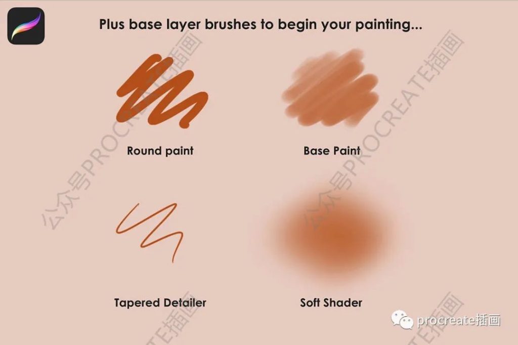 图片[4]-非常适合头发发丝的Procreate笔刷【0302】-procreatechahua