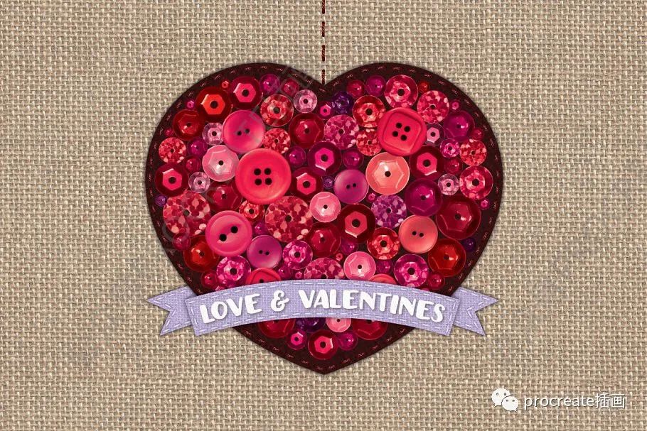 图片[4]-手工缝制效果的AI笔刷【0324】-procreatechahua