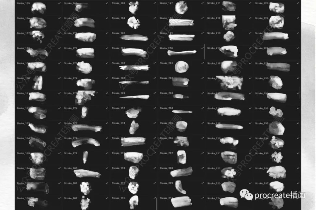 图片[4]-457款水彩印章procreate笔刷【0364】-procreatechahua