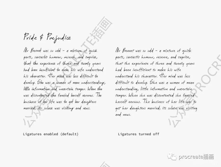 图片[4]-超美且温暖的女性化现代英文手写字体【0431】-procreatechahua