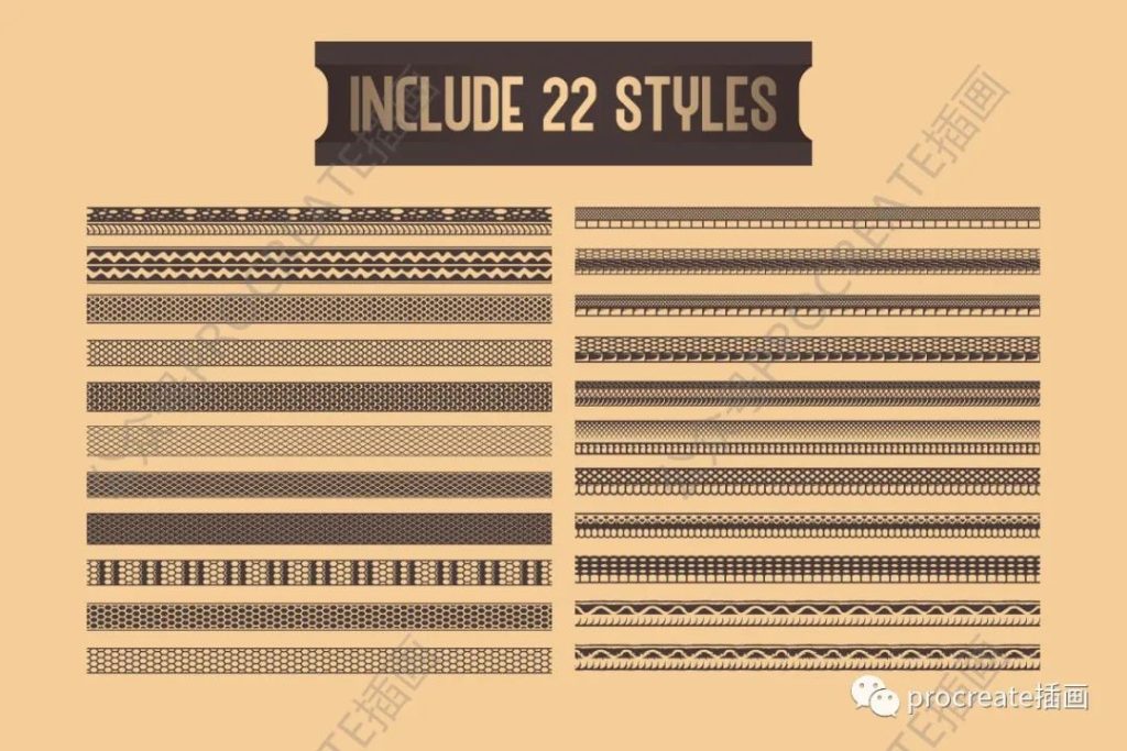 图片[4]-皮肤蛇图案AI画笔（Ai）【0452】-procreatechahua