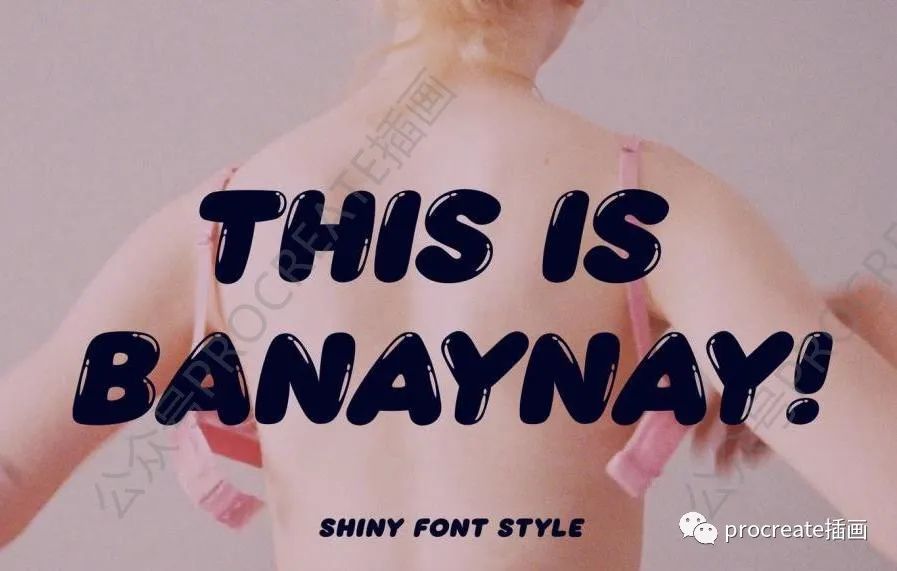 图片[4]-可爱风格的圆胖无衬线大写英文字体【0476】-procreatechahua