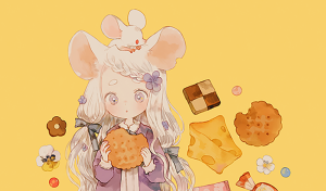 小清新少女插画集83P【0512】-procreatechahua