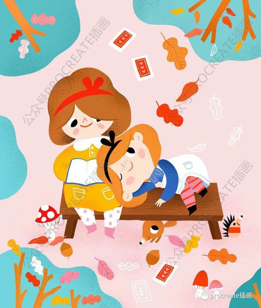 图片[4]-165张可爱卡通儿插绘本图片集【0484】-procreatechahua
