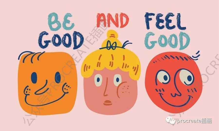 图片[4]-手绘涂鸦风格的富有想象力的彩色矢量插画素材【0492】-procreatechahua