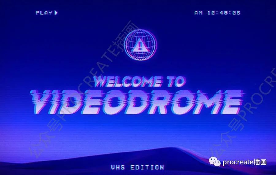 图片[4]-故障毛刺风格的无衬线大写英文字体【0495】-procreatechahua