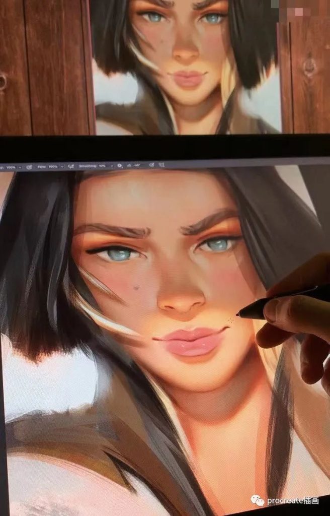 图片[4]-一套avvart大神出品的人像插画procreate厚涂笔刷套装【0515】-procreatechahua