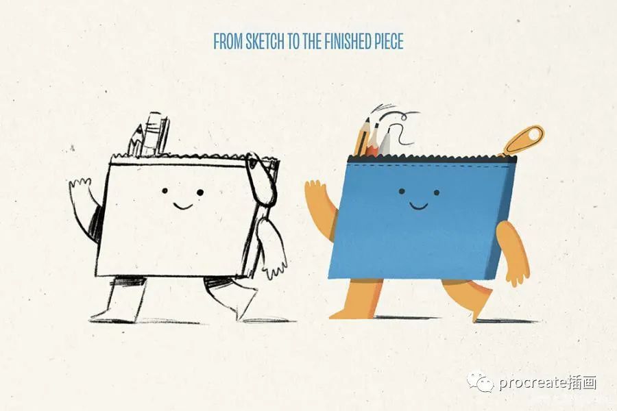 图片[4]-复古画风的Procreate铅笔钢笔记号笔笔刷套装【0519】-procreatechahua