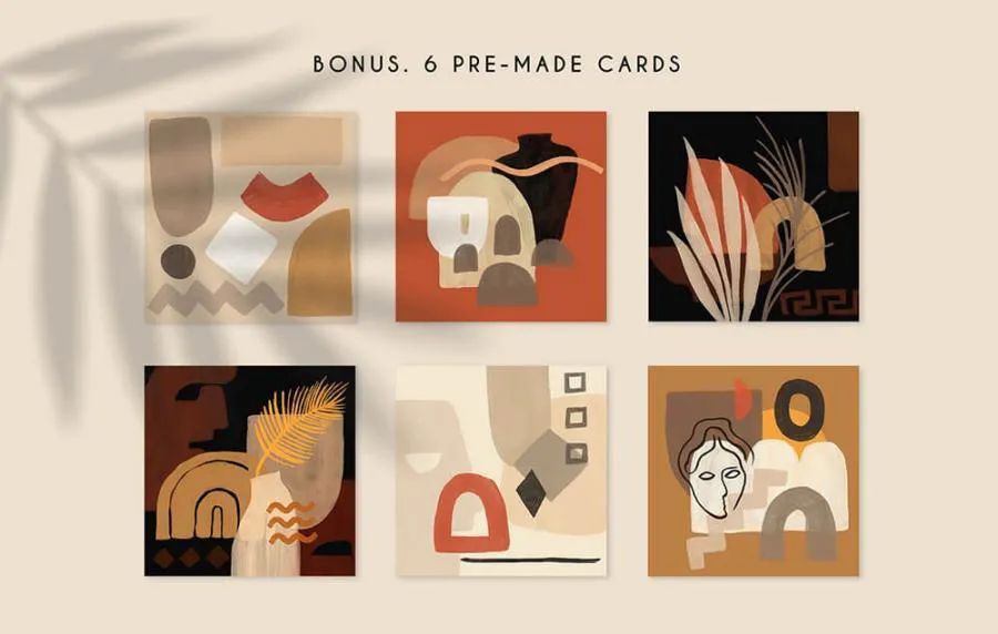 图片[4]-水彩艺术几何装饰图案procreate笔刷【0586】-procreatechahua