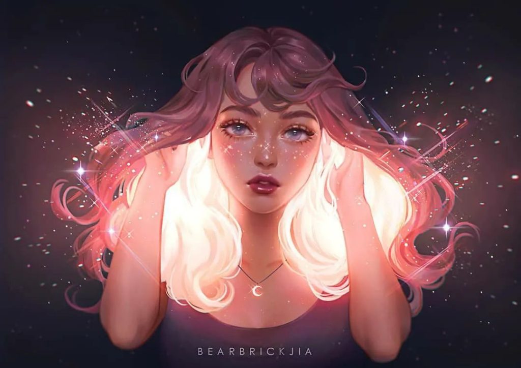 图片[4]-Domestika – 用Photoshop制作数字幻想肖像+画师插画集【0709】-procreatechahua