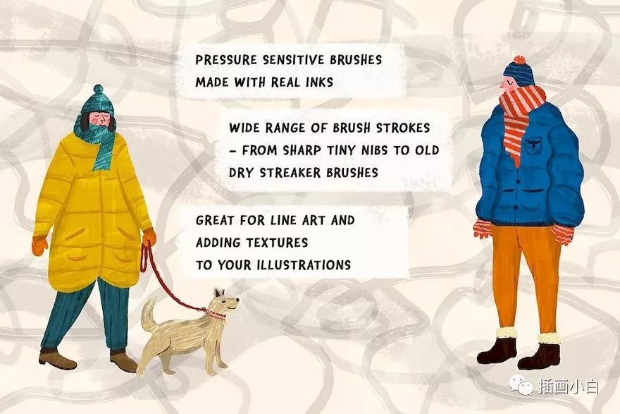 图片[4]-84款艺术感的Inkers墨水效果ps笔刷【0068】-procreatechahua