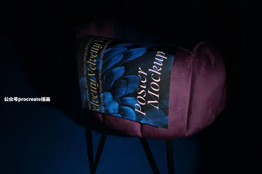 图片[4]-天鹅绒系列奢华的品牌VI系统印刷展示设计的样机模板【0817】-procreatechahua