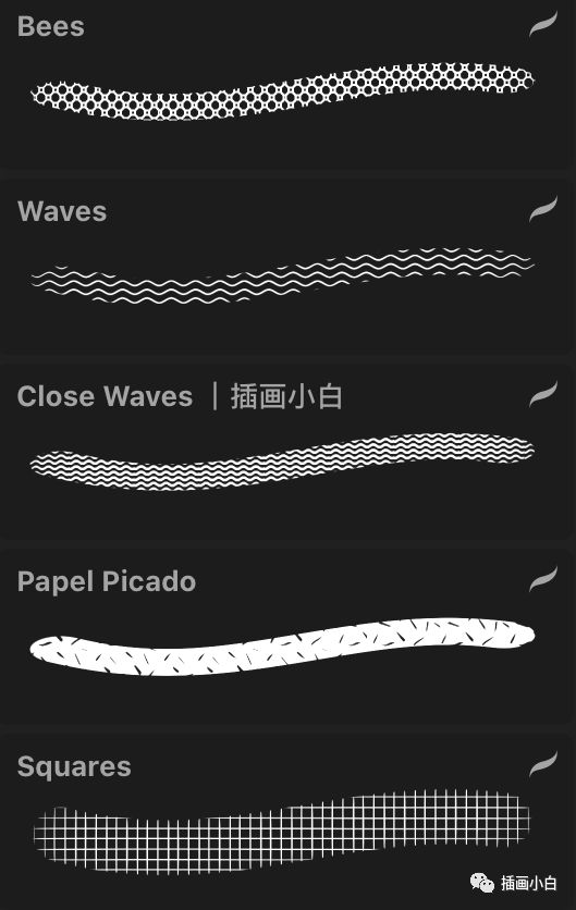 图片[4]-15款用于Procreate的服装印花材质笔刷【0073】-procreatechahua