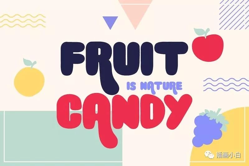 图片[4]-孟菲斯风格的粗体无衬线英文字体【0076】-procreatechahua