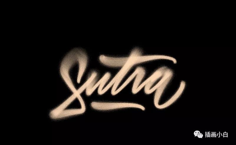 图片[4]-涂鸦喷雾效果的procreate字体书写笔刷【0095】-procreatechahua