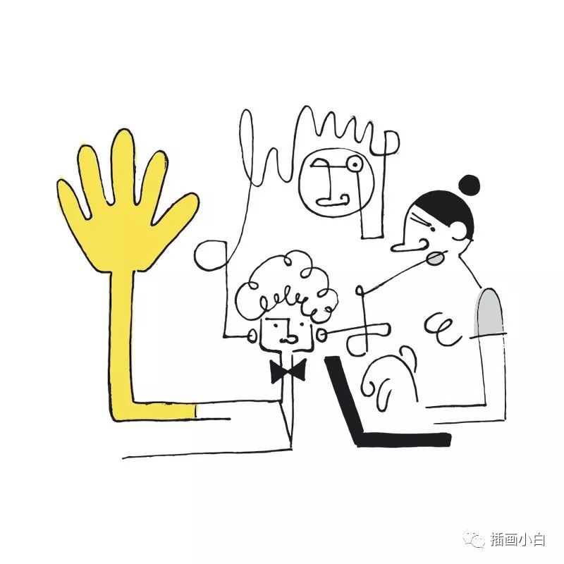 图片[4]-简单线条的抽象插画设计素材分享【0098】-procreatechahua