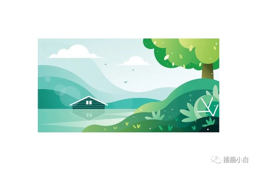 图片[4]-10张精美的户外风景矢量插画素材分享【0106】-procreatechahua