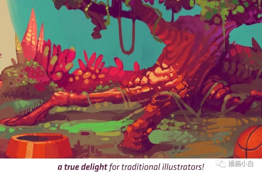 图片[4]-自然的Procreate干画笔笔刷【0107】-procreatechahua