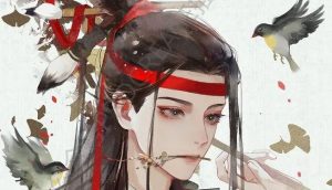 水墨风古风人物绘制教程【0360】-procreatechahua