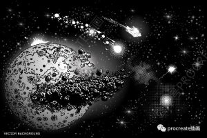 特效AI漫画笔刷笔刷【0361】-procreatechahua