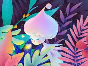 基础入门噪点颗粒风格插画教程【0023】-procreatechahua