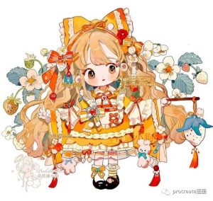 Q版procreate插画教程【0381】-procreatechahua