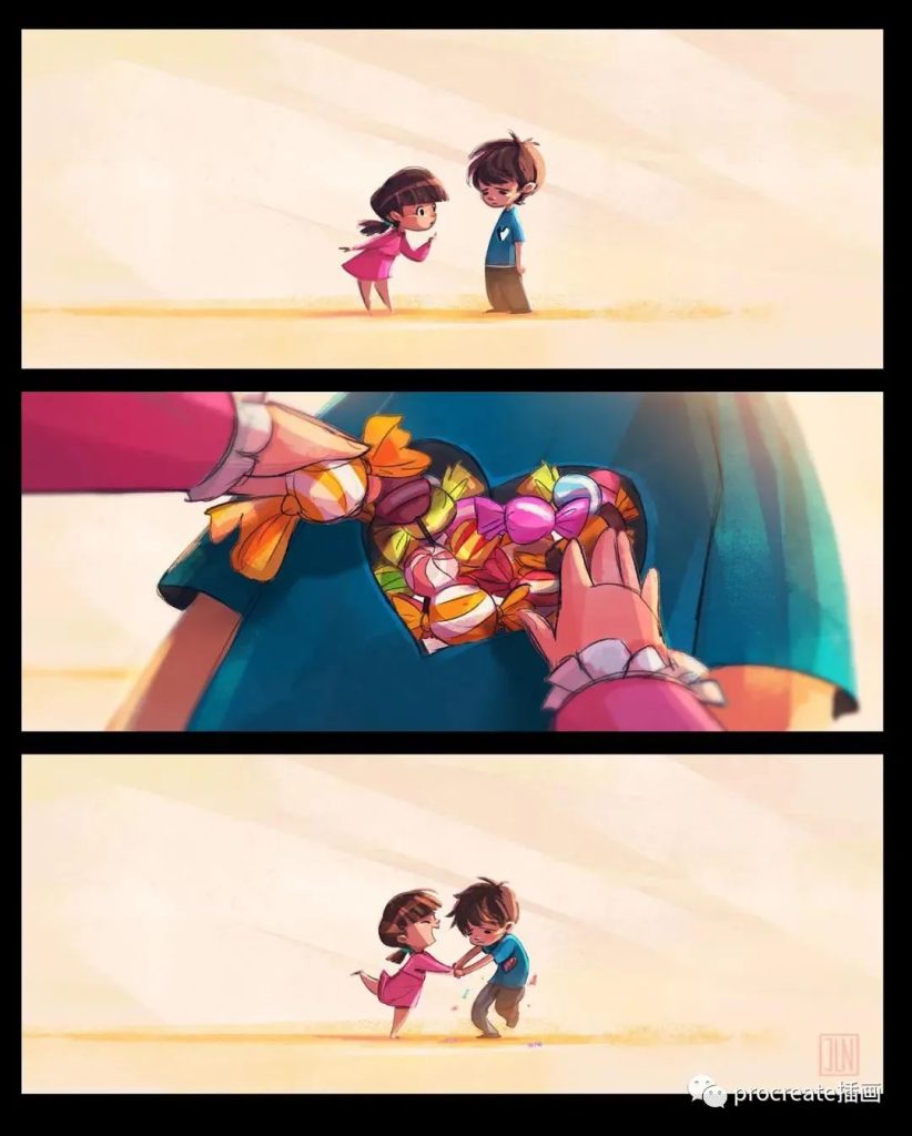 图片[2]-人物插画创作教程【0389】-procreatechahua