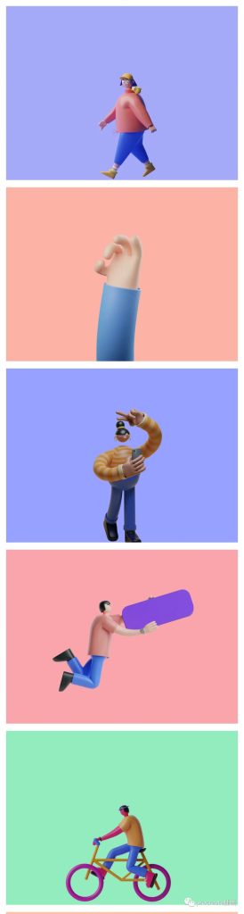 图片[1]-3D手工制作插画资源【0393】-procreatechahua