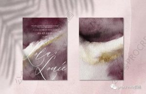 神秘抽象的水彩绘画艺术涂抹纹理jpg背景图片素材【0441】-procreatechahua