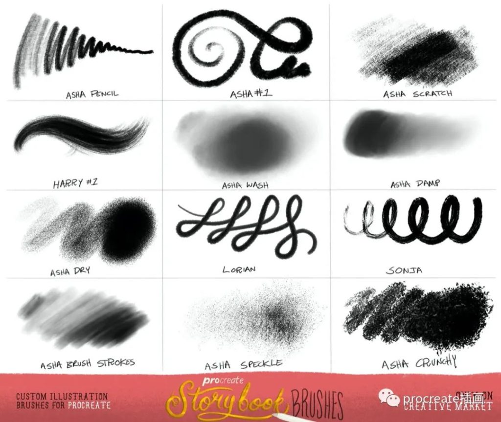 图片[9]-20+款儿童插画故事书专业procreate笔刷【0170】-procreatechahua