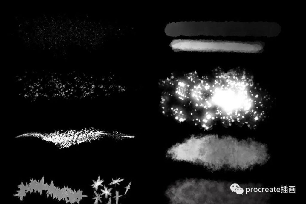 图片[2]-8款云朵涂抹procreate笔刷【0173】-procreatechahua