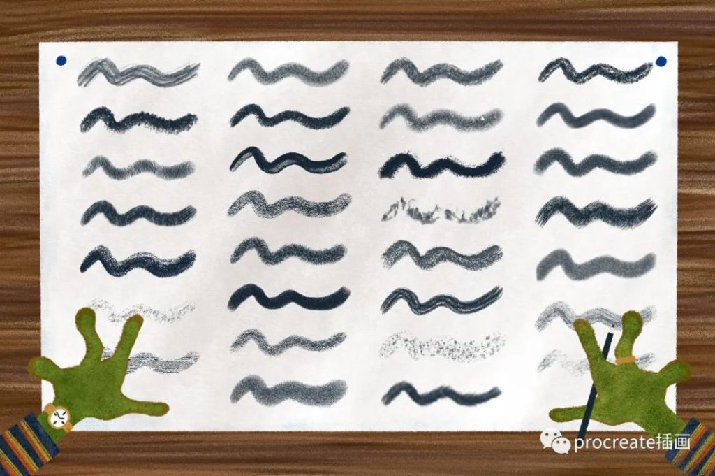 图片[5]-32款儿童绘本风格procreate笔刷【0205】-procreatechahua