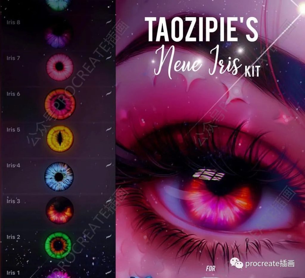 图片[9]-【procreate人像厚涂笔刷套装17组+25组色卡+插画作品集【0276】-procreatechahua